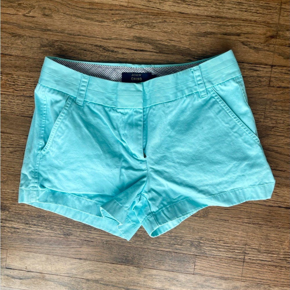 J. Crew Chino Bermuda Shorts - Mint